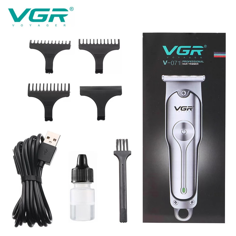 ماشین اصلاح موی سر و صورت وی جی ار مدل V-071 اصل - تصویر 5
