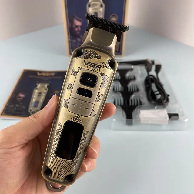 ماشین اصلاح موی سر و صورت وی جی ار مدل V-901 اصل - تصویر 5